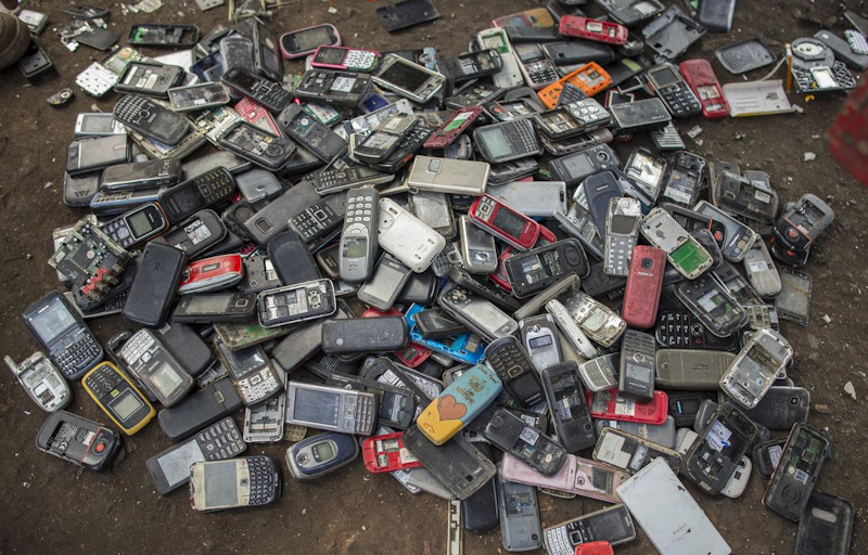 recycling of smartphones